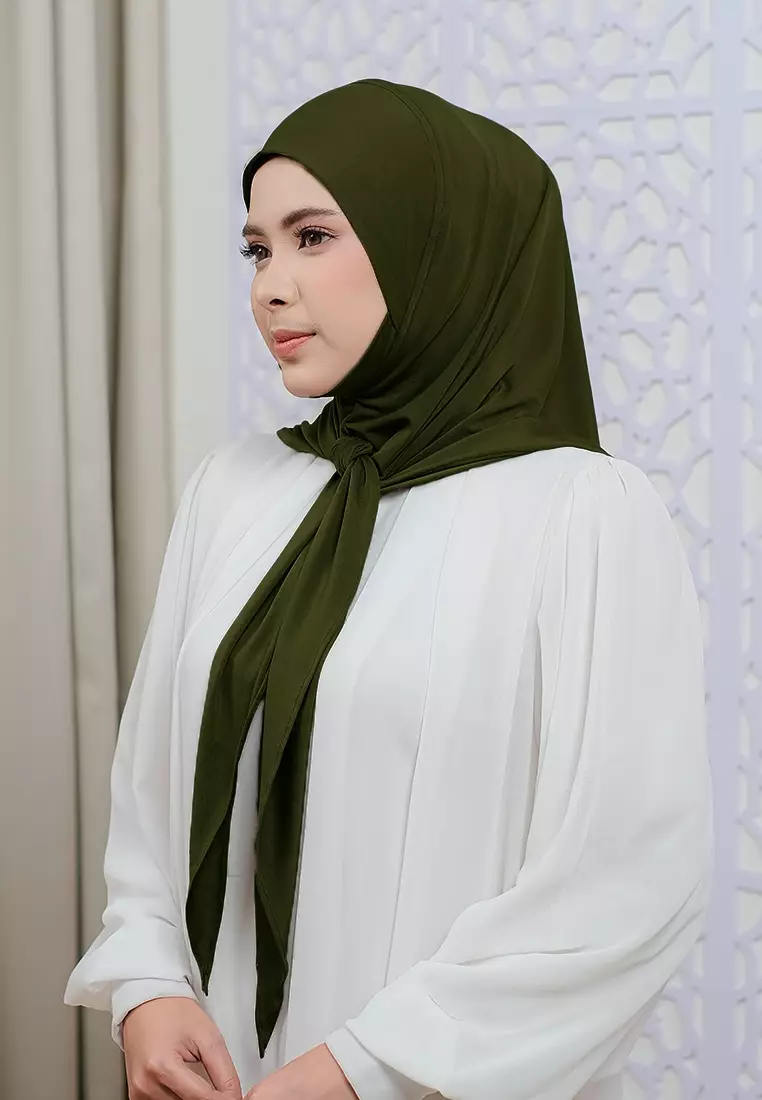 HIJAB INSTAN LUNA - ARMY