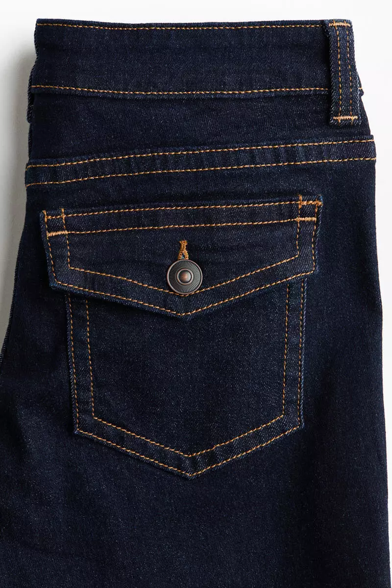 Flared Low Jeans