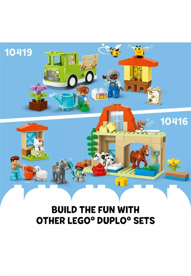 LEGO® DUPLO 10419 Caring for Bees & Beehives, Age 2+, Building Blocks, 2024 (22pcs)