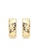 LAZO DIAMOND LAZO DIAMOND Everyday Essential V Diamond-cut Bold Hoop Earrings in 14k Yellow Gold 2D46AAC8169ACEGS_1