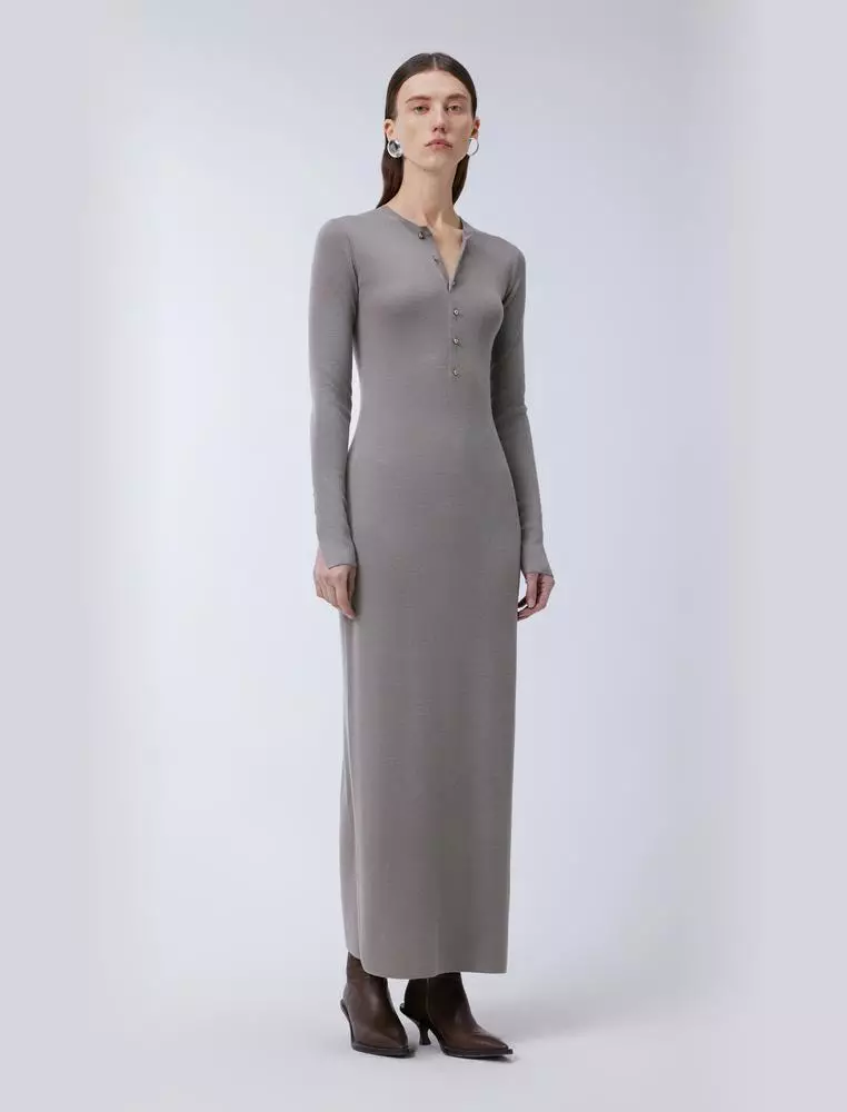 长袖毛衫连衣裙