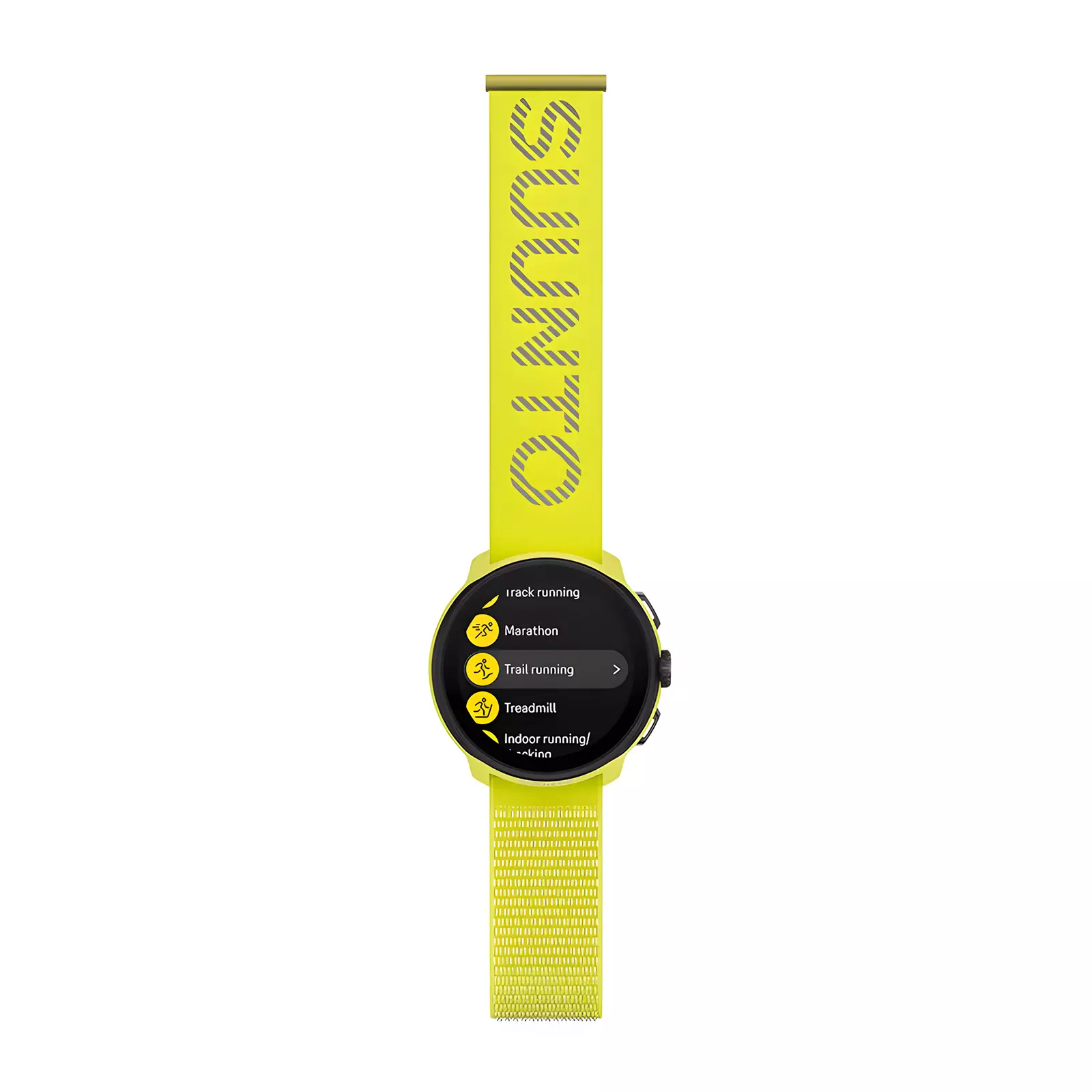SUUNTO Run Lime - Jam Tangan Smartwatch Unisex - Run your story - Lime Nylon textile Strap - SS051111000 