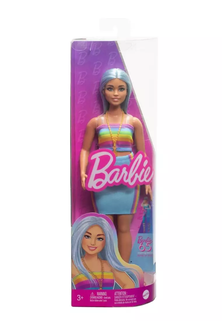 Buy Barbie Barbie Fashionistas Doll #218 With Blue Hair, Rainbow