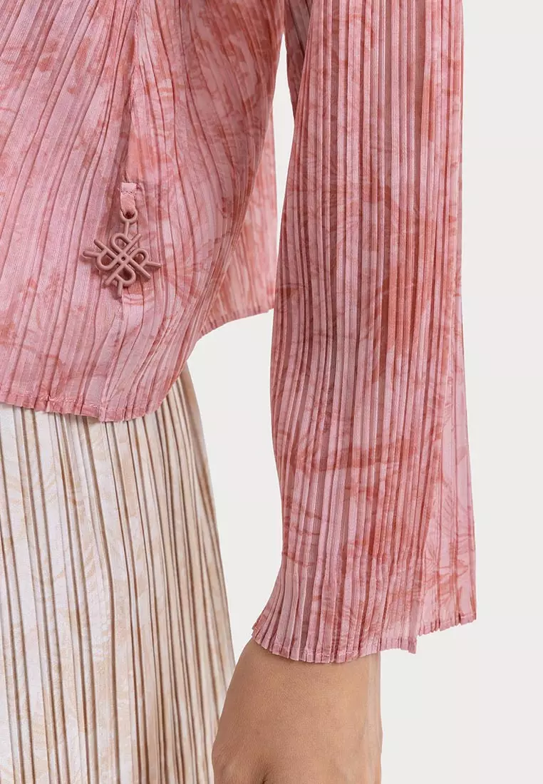 Ria Miranda Coral Peach Letiz Shirt