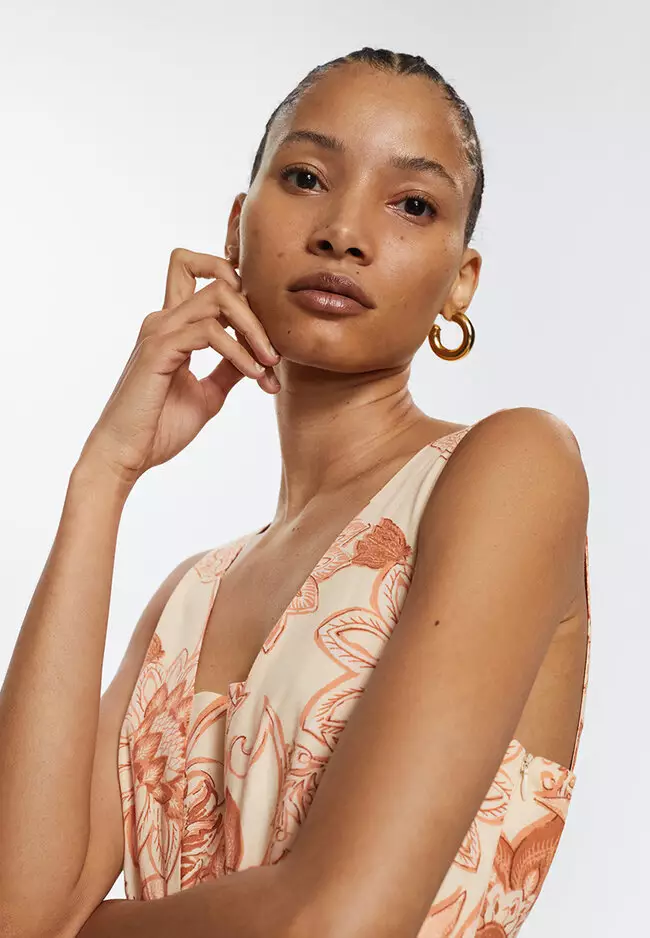 Printed Cotton Dress