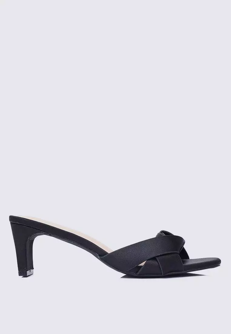 Discount on My Ballerine  shoes - SKU: My Ballerine Anne Comfy Heels In Black