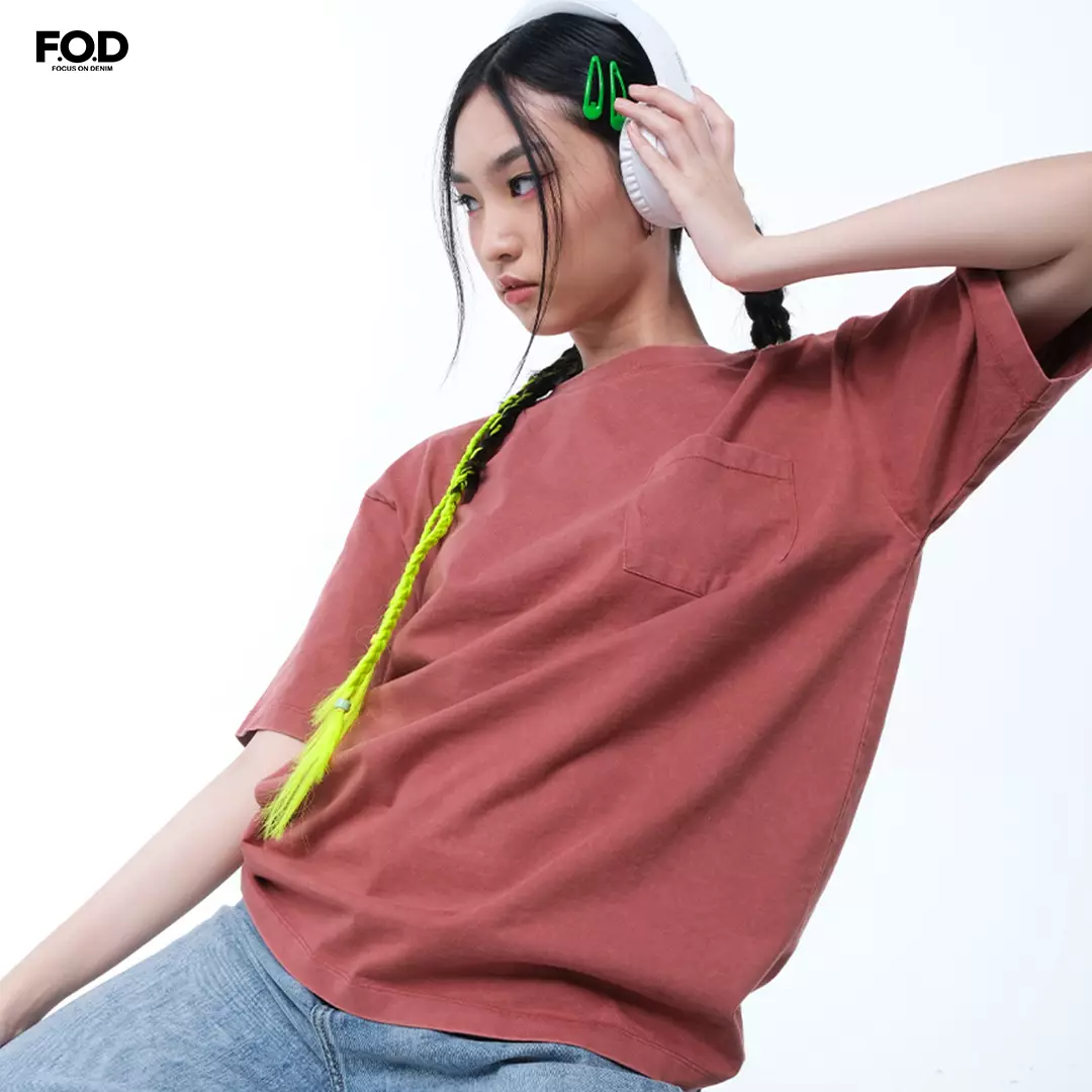 FOD Kaos Unisex Zed Dark Pink