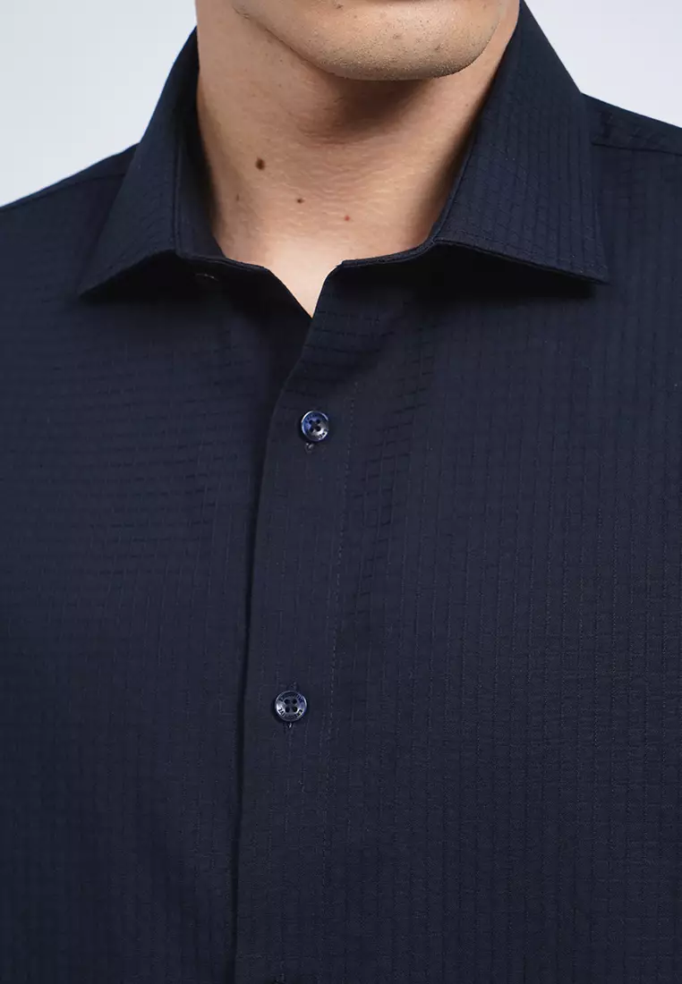 Long Sleeve Dobby Shirt