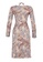 Trendyol brown Printed Halter Knitted Dress C5549AAE3D23AAGS_7