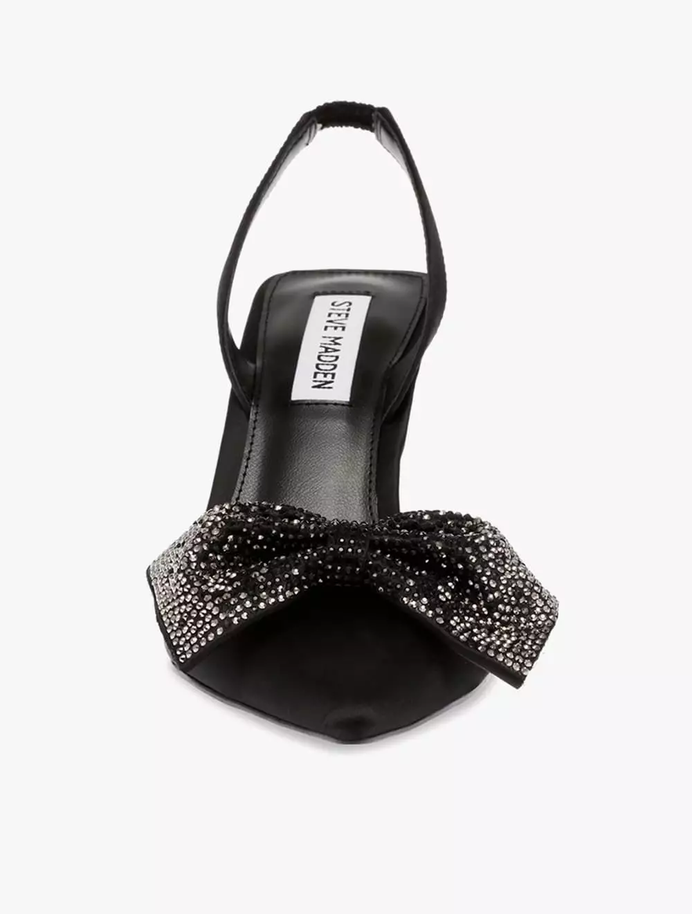 Steve Madden NITEOWL Women's Heels- Black Satin