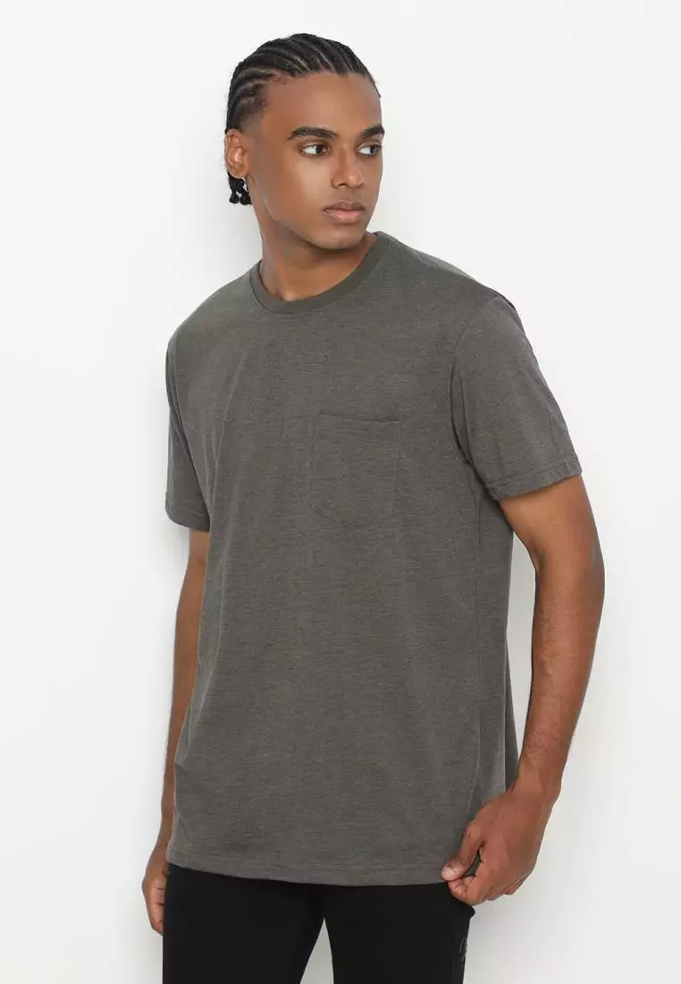 MATSUDA Kaos Polos Pocket T Shirt Cotton Chuo