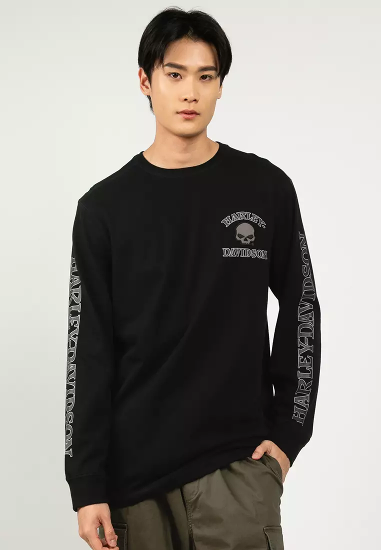トップス HARLEY DAVIDSON longsleeve Buy Harley-Davidson Harley-Davidson® Willie G™ Skull Long Sleeve