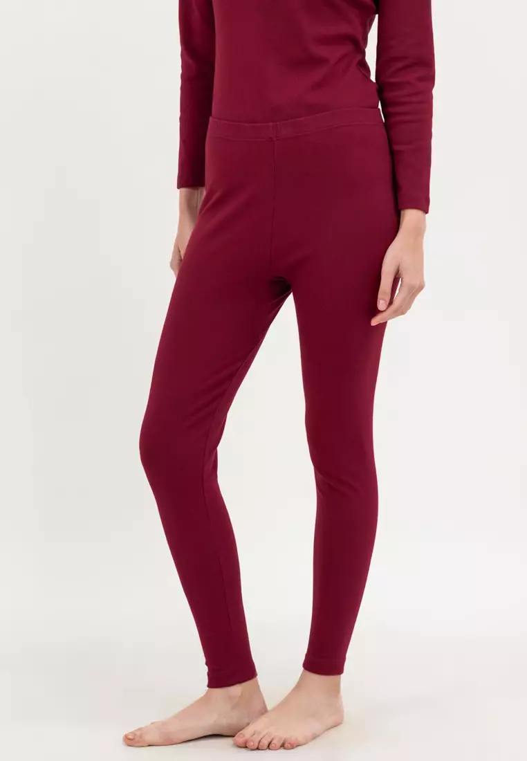 Combed Cotton Thermal Leggings
