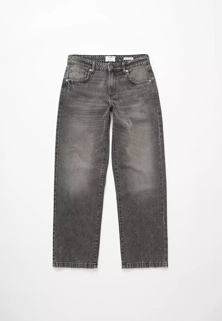 Low Rise Straight Jeans