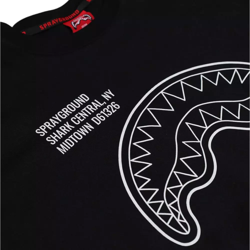 Shark Central New Regular T-Shirt Black
