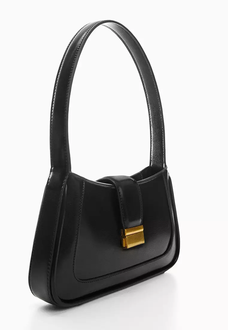 Short handle outlet shoulder bag