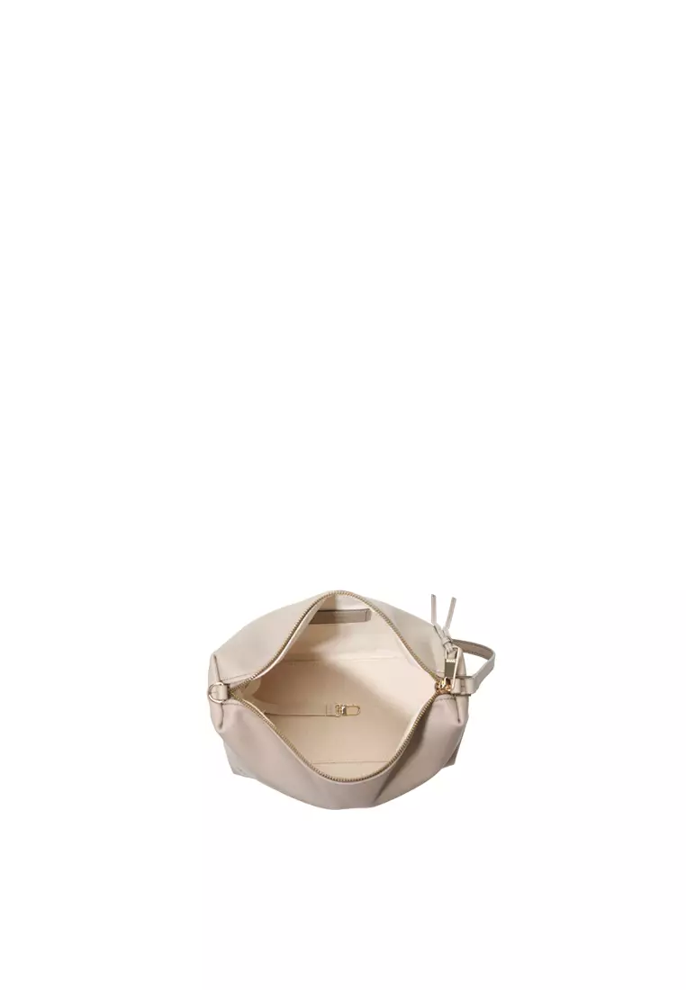 Clip Hobo Bag - Almond