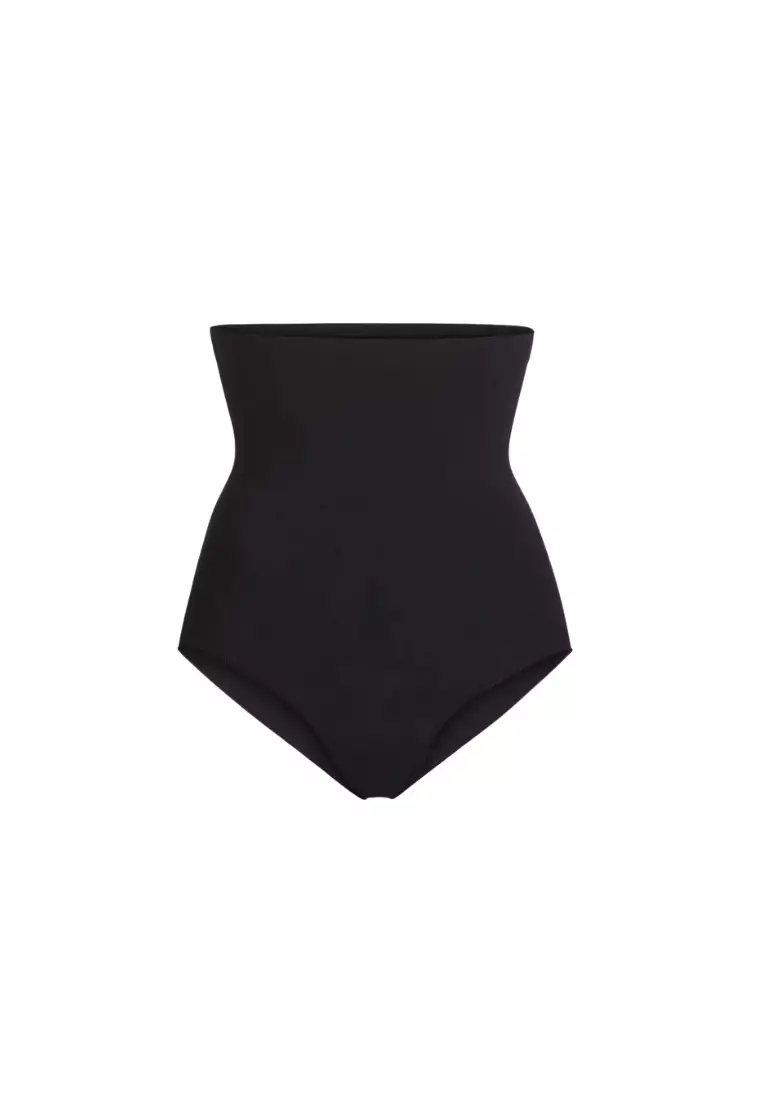 Premium Daelyn High-Waisted Girdle Panties in Black Compression Shapewear