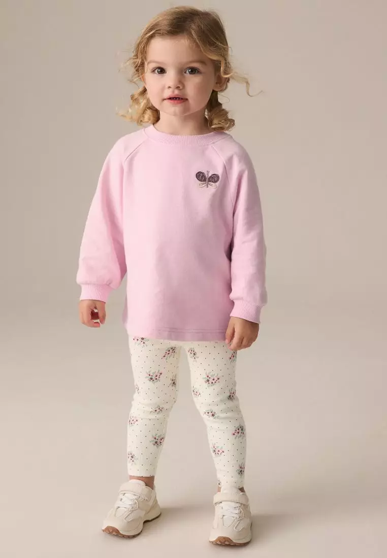 Long Sleeve Top and Leggings Set