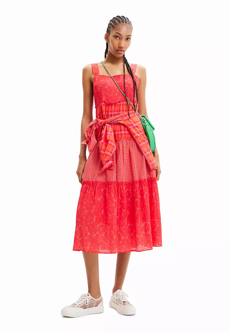 Desigual red dress hot sale
