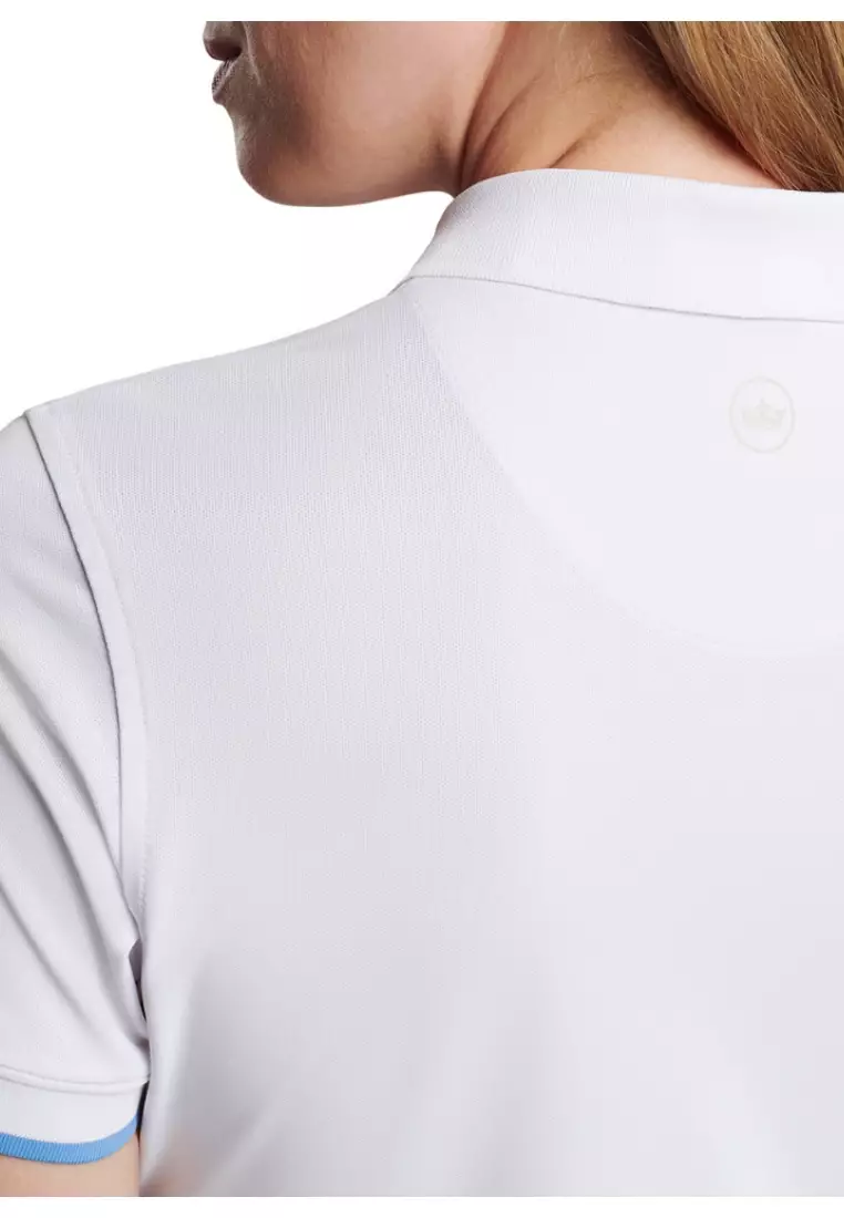 Women's Whitworth Sport Mesh Polo White