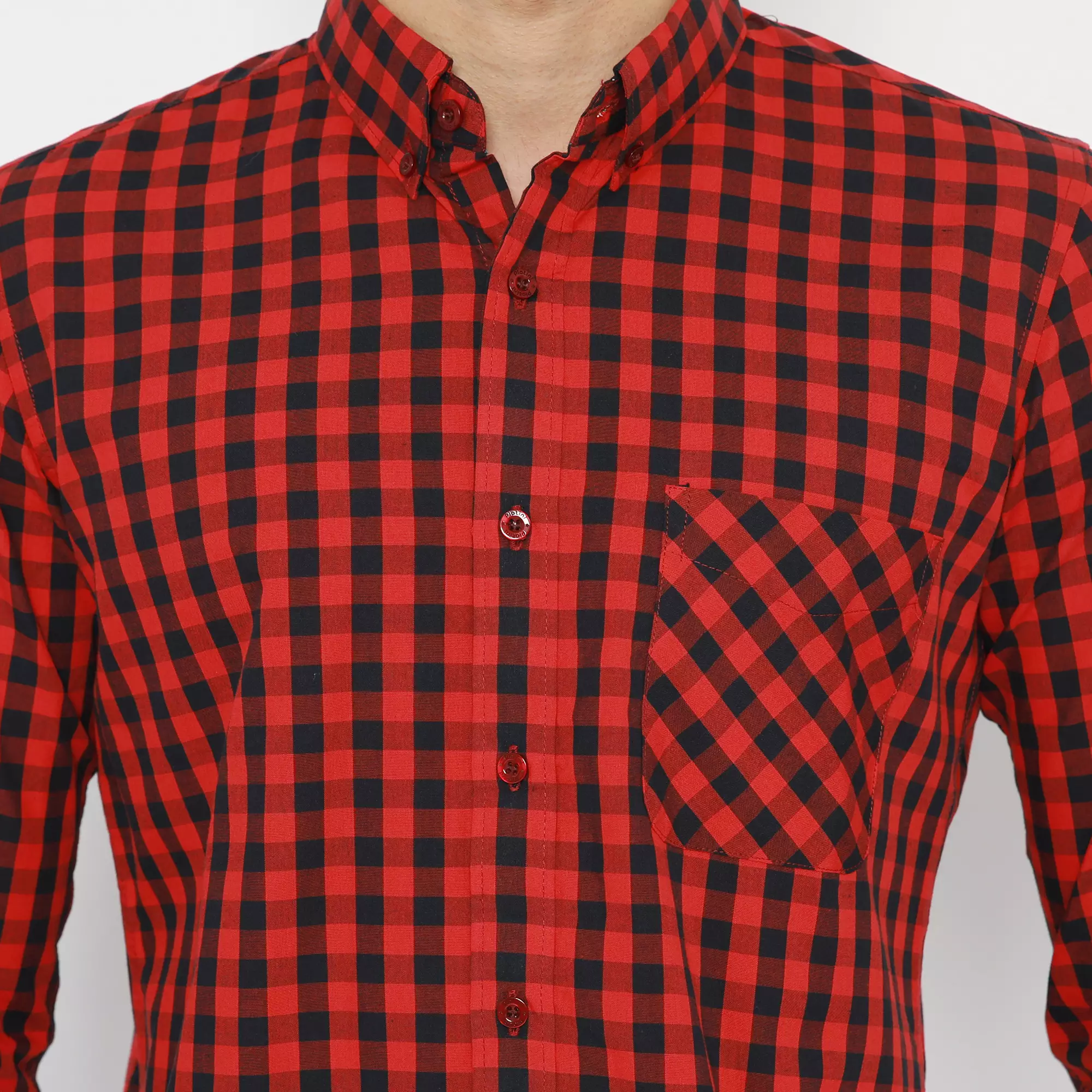 Platini Kemeja Flanel Pria Lengan Panjang 76226