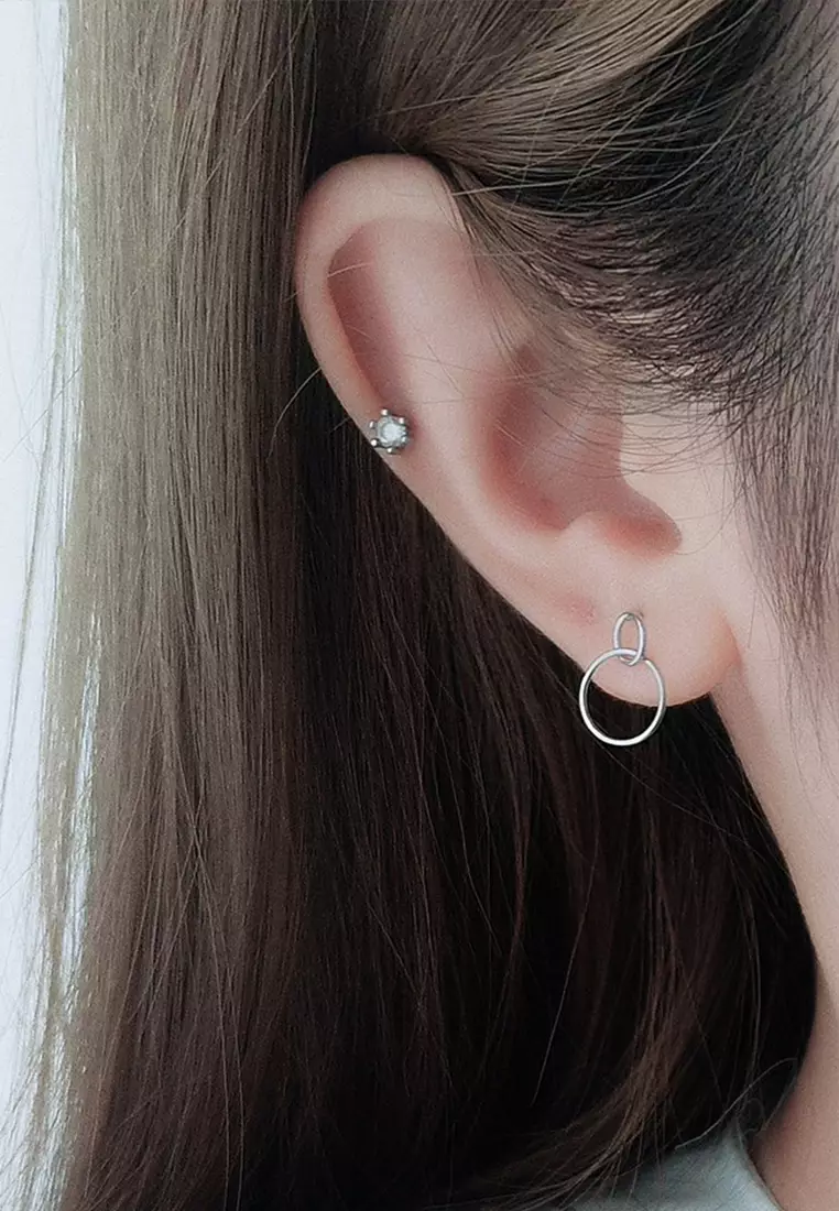 Buy LYCKA LDR24002 S925 Silver Trendy Earrings 2024 Online