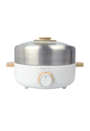 Mistral Mimica by Mistral Multi-functional Electric Hot Pot with Grill (MHP3) 8721AHL16DFB93GS_1