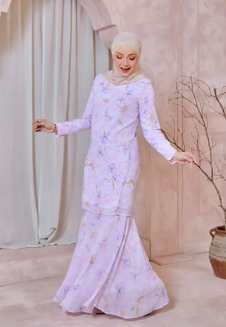 Ariel Kurung Modern Princess in Metallic Gold Beading