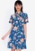ZALORA BASICS multi Pussy Bow Detail Dress 1DEF6AAAE4A81AGS_1