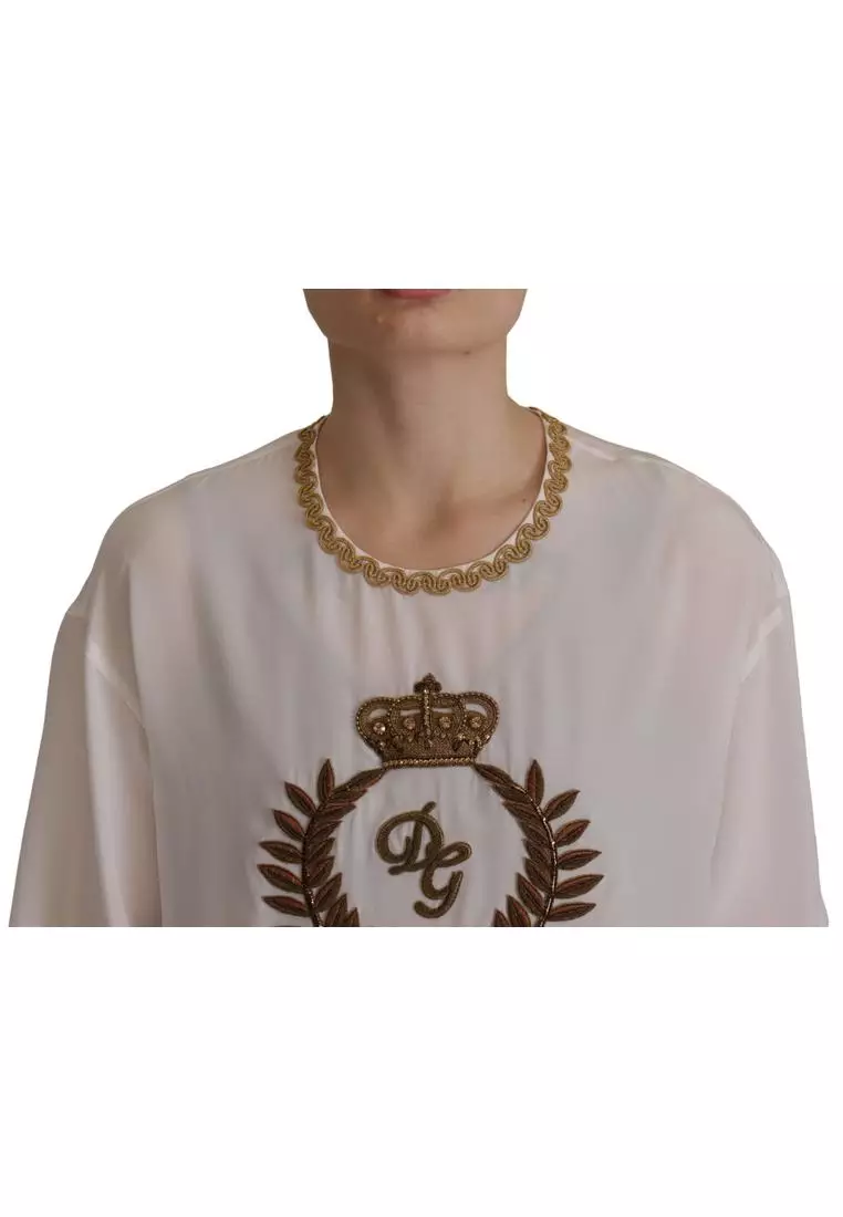 Dolce & Gabbana Dolce Gabbana TSH7844 Silk Top T-Shirts 2025