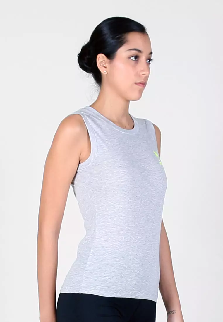 Women Energetic Training Singlet (Grey)