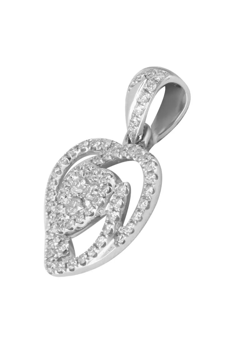 TOMEI Pendant, Diamond White Gold 750 (P5204)