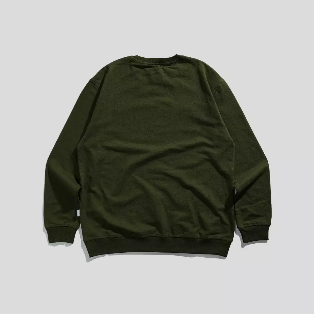 Lee Cooper Sweater LC 1908 Lines Olive