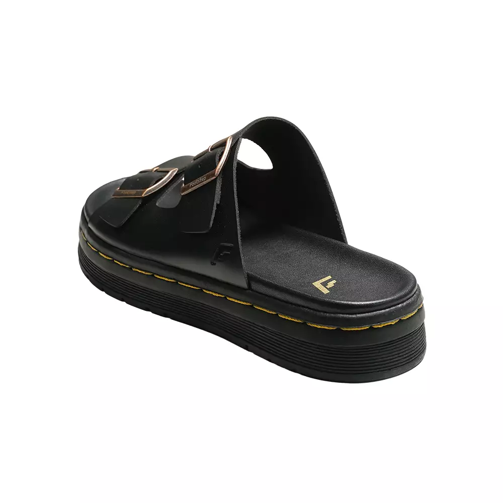 Footstep Footwear Sandal Pria Camden Black Original Sandal