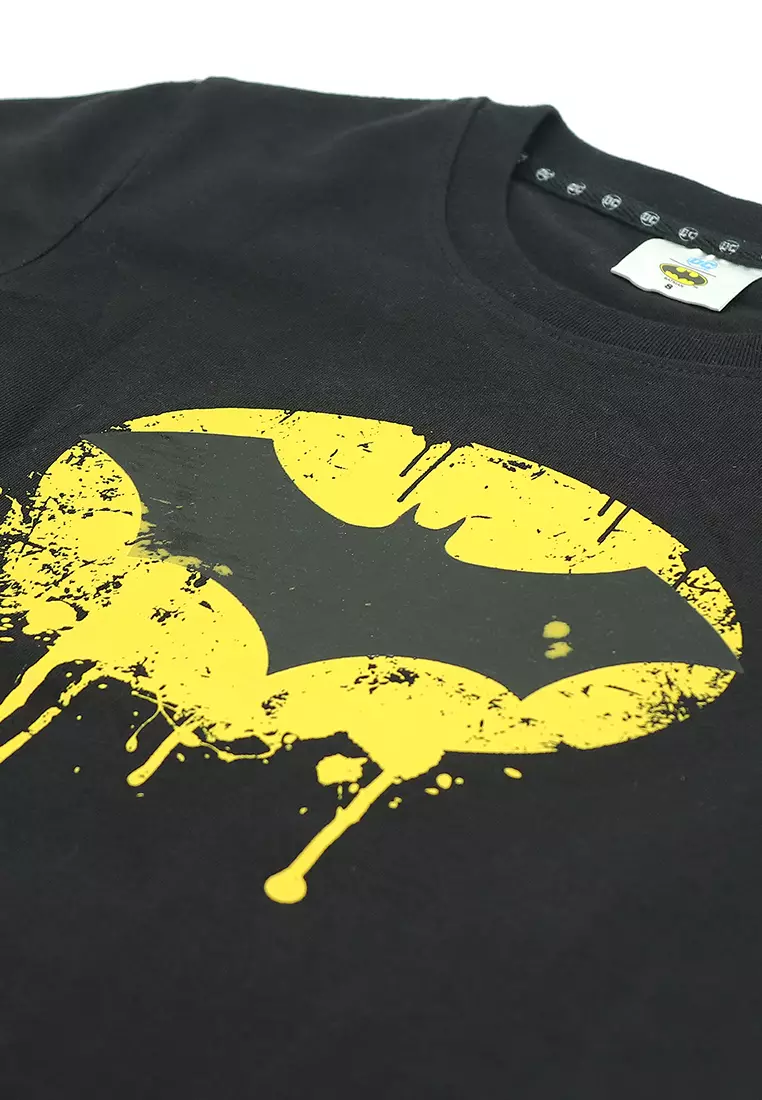 Boys Licensed Graphic T-Shirt Emblem Splatter