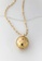 Wanderlust + Co gold Good Planets Gold Locket Mantra Necklace F9F4AAC0D40750GS_3