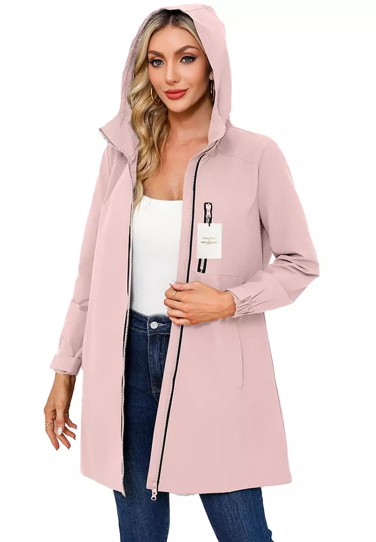 Outdoor Water-resistant Hooded Windbreaker AD-M24WB33