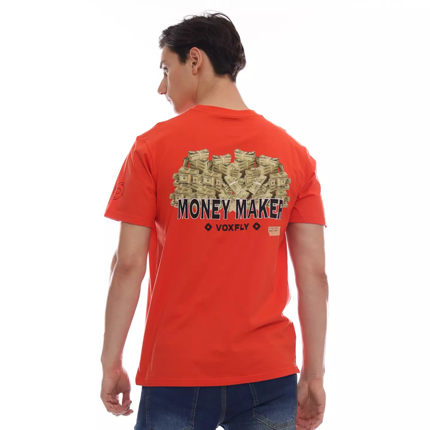 Voxfly Kaos Lengan Pendek Pria Money Maker Men Tee Planet Surf