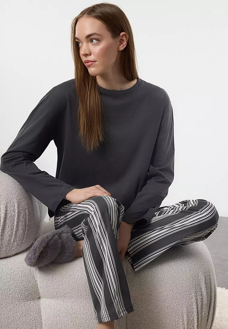 Striped Pyjama Set