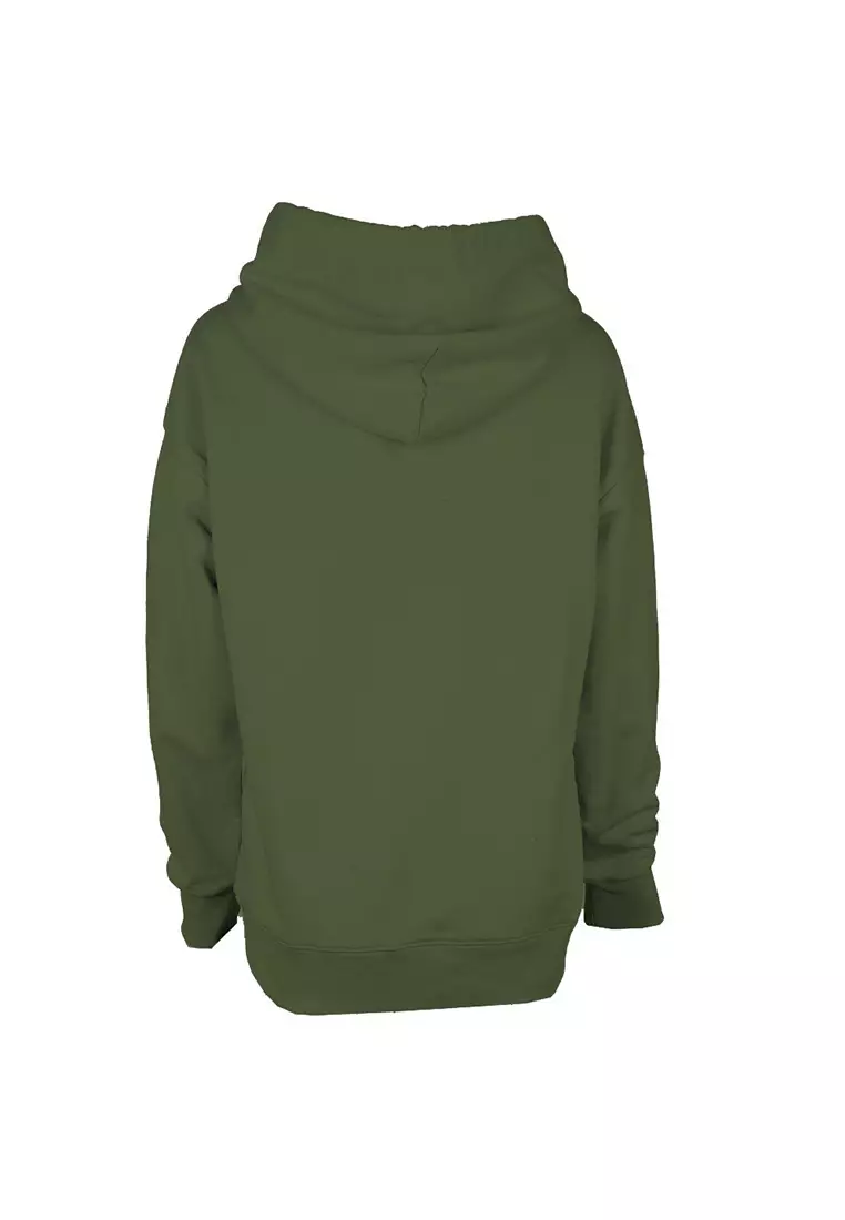Crisathena Cat Hoodie in Olive