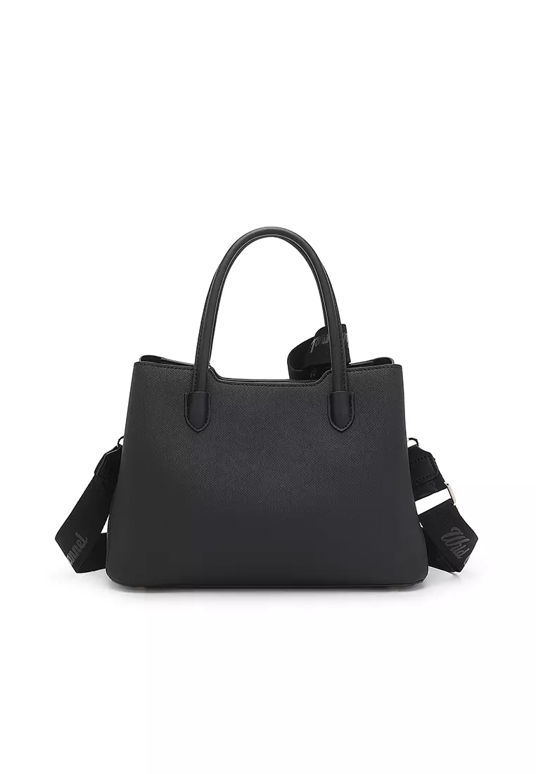 Women's Top Handle Bag / Sling Bag / Crossbody Bag / Shoulder Bag (Tas Tangan Wanita / Tas Selempang Wanita / Tas Bahu Wanita) - Hitam