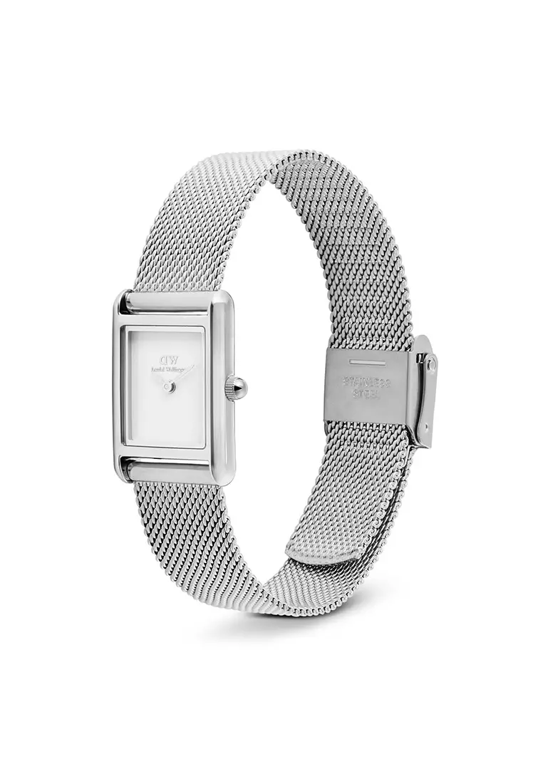 Bound Mini Sterling White Silver - Women Watch stainless steel watch DW Official Authentic Original jam tanggan perempuan DW jam tangan