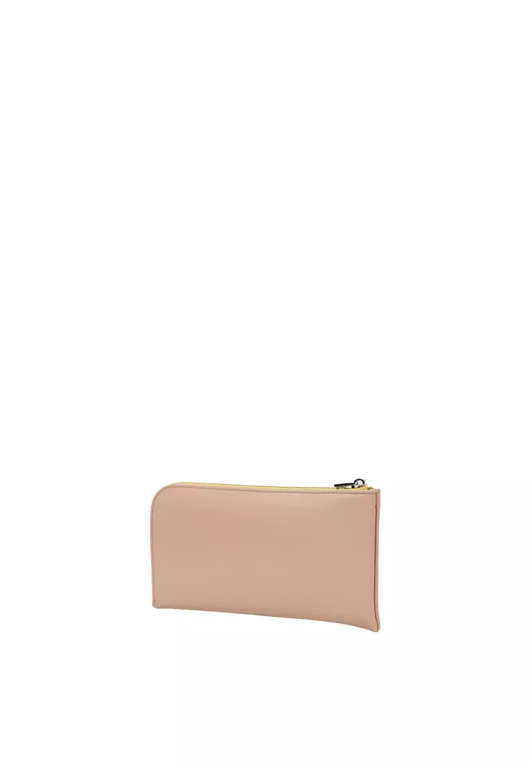 L-Zip Long Wallet - Carol Pink