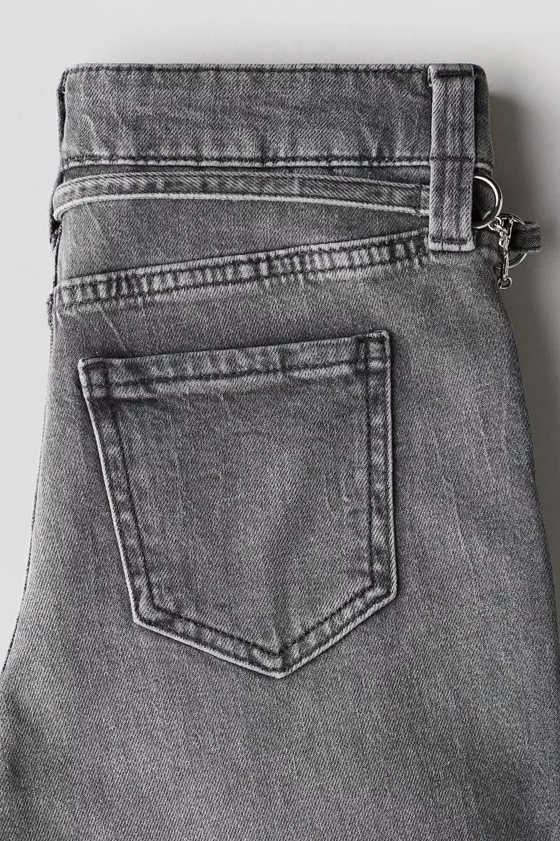 Baggy Fit Bootcut Leg Jeans