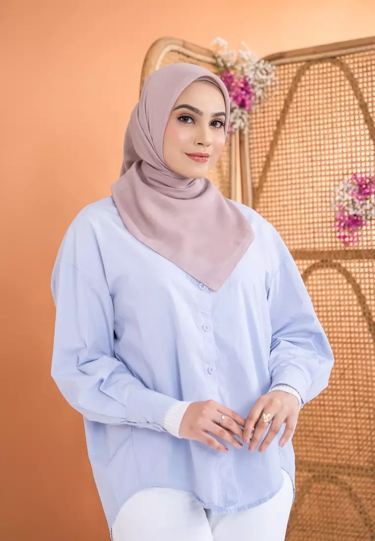 ZM Zaskia Mecca - Sadi Mocca Hijab Kerudung Segi Empat