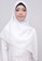 Vervessa white Vervessa's Bella Instan Square Hijab Scarf Syari Segi Empat White C3731AAEDBFC0DGS_2
