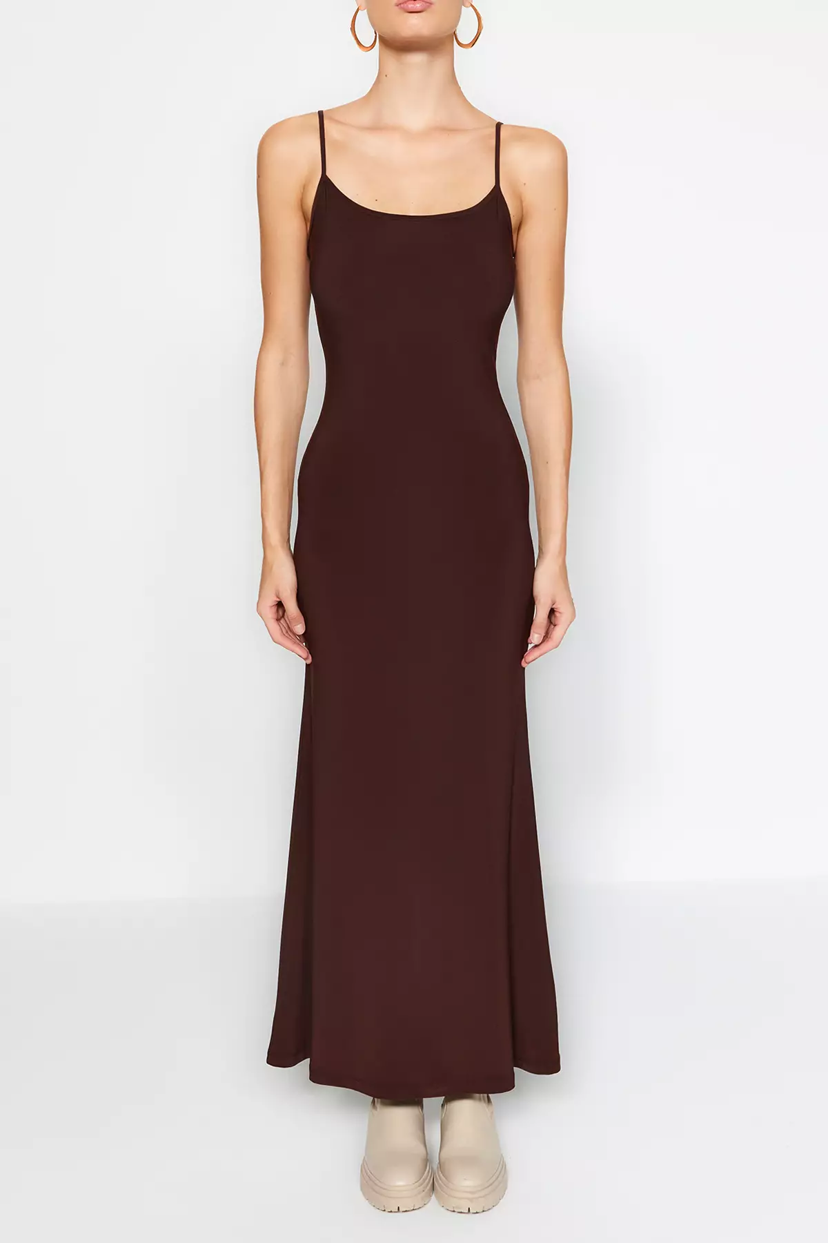 Fitted Maxi Dress