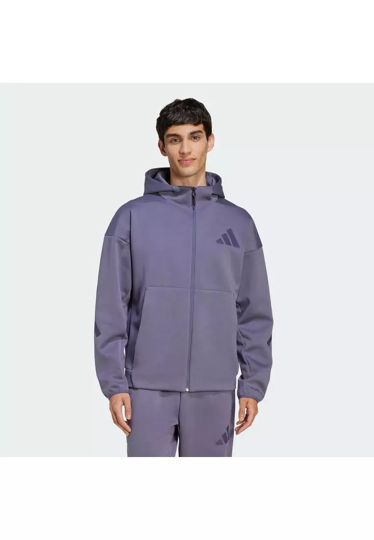 ジャージジャケット 紫 UK S / USA M / EU D / CDN 34 Buy ADIDAS Z.N.E. Full-Zip Hooded Track Jacket 2026 Online | ZALORA