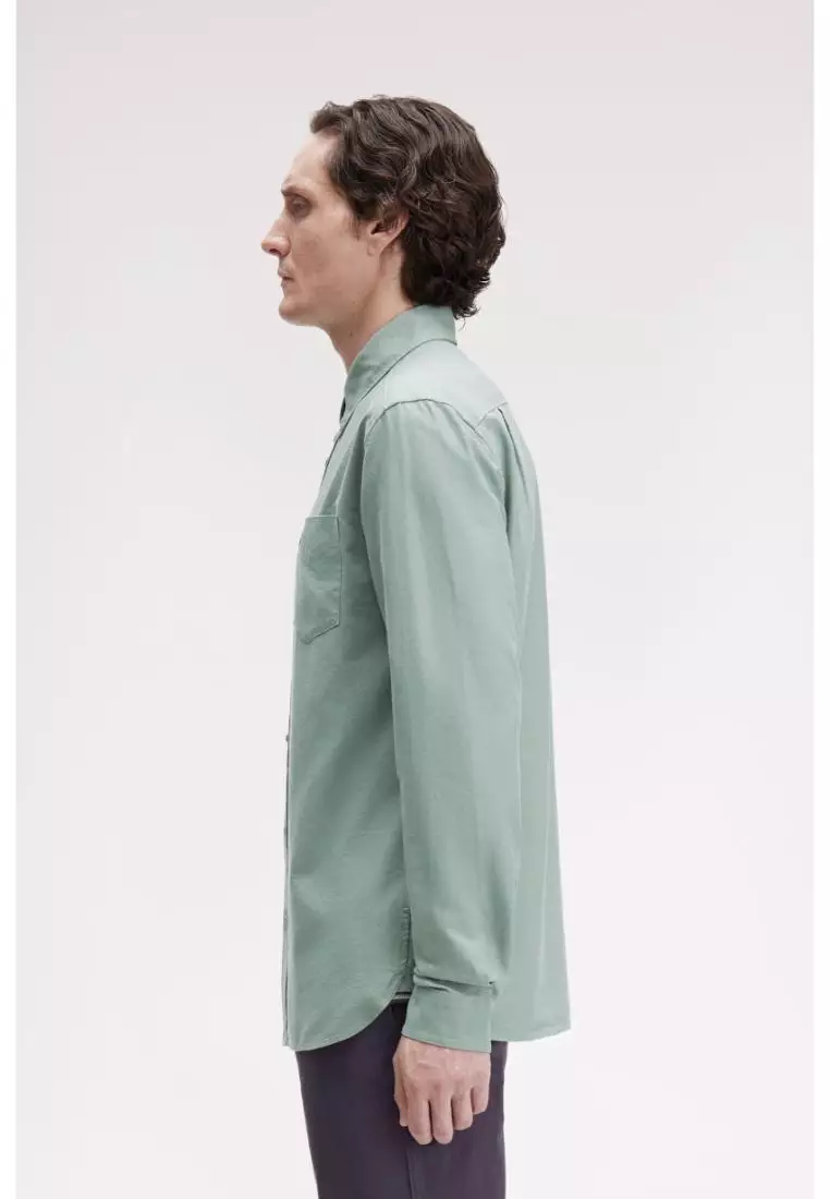 Fred Perry M5516 Oxford Shirt (Bayleaf)